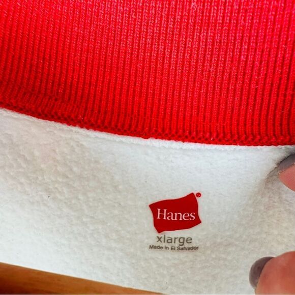 Vintage Hanes Looney Tunes Tweety Bird Collared Crewneck Sweater 90s - Picture 5 of 8